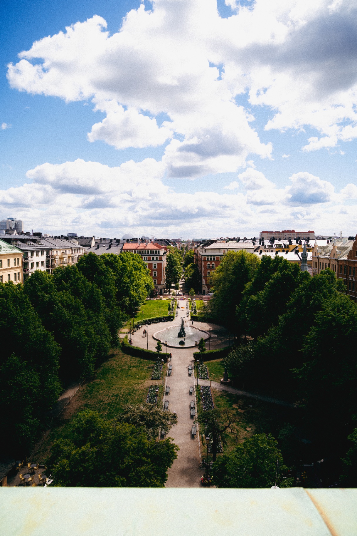 Publique Social Club takvåning på Södermalm